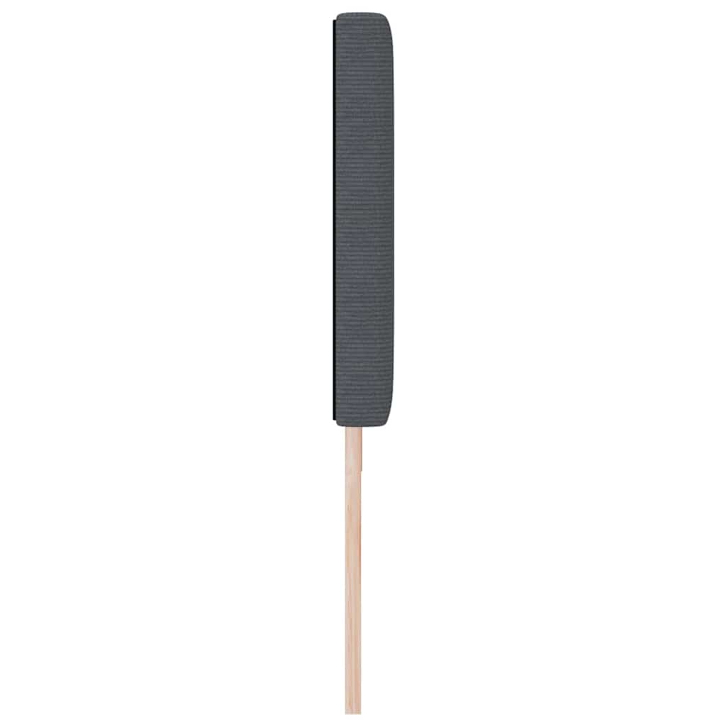 Kopfteil Hellgrau 80 cm Cordstoff