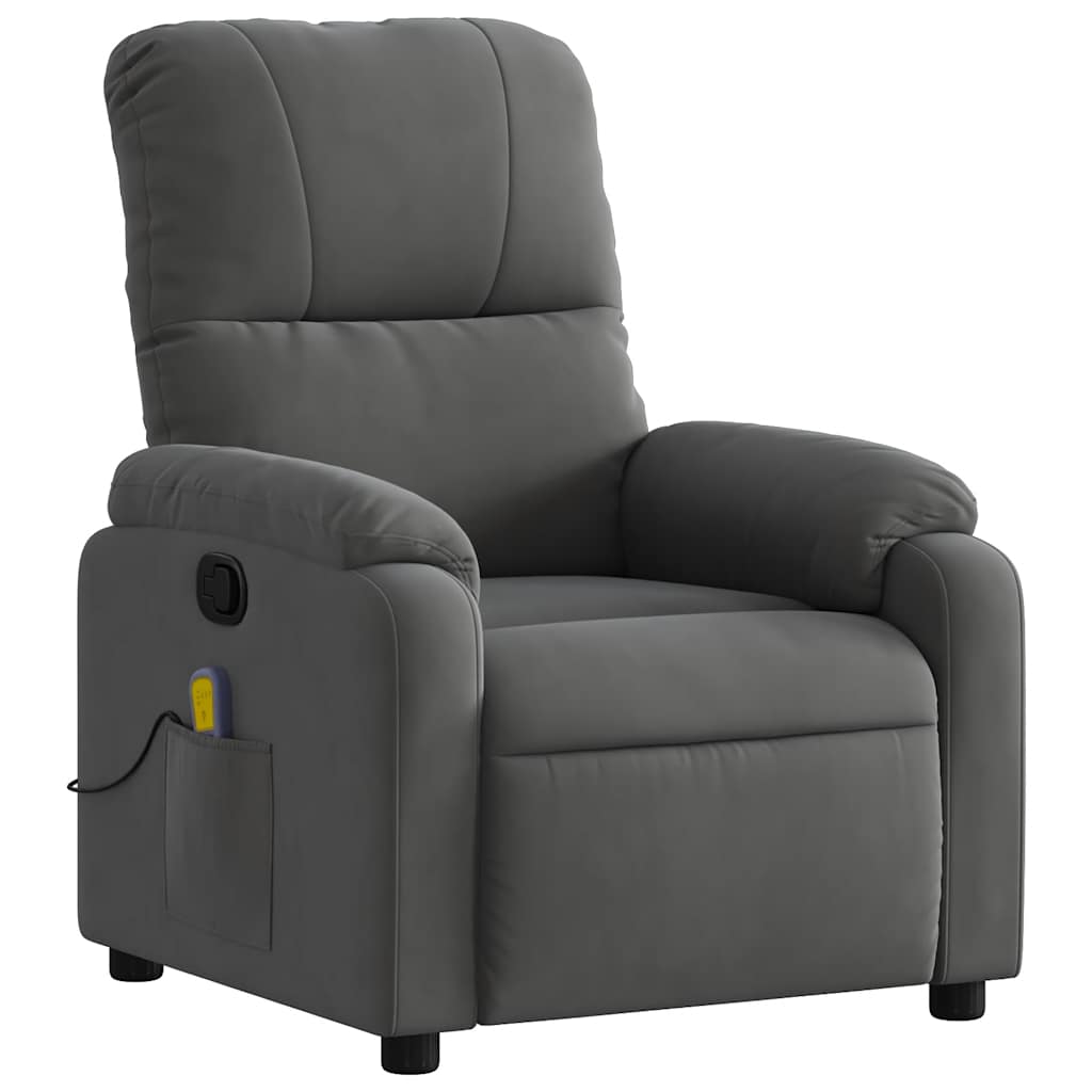 Relaxsessel Elektrisch Braun Mikrofasergewebe