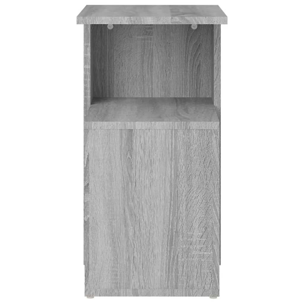 Beistelltisch Weiß 36x30x56 cm Holzwerkstoff