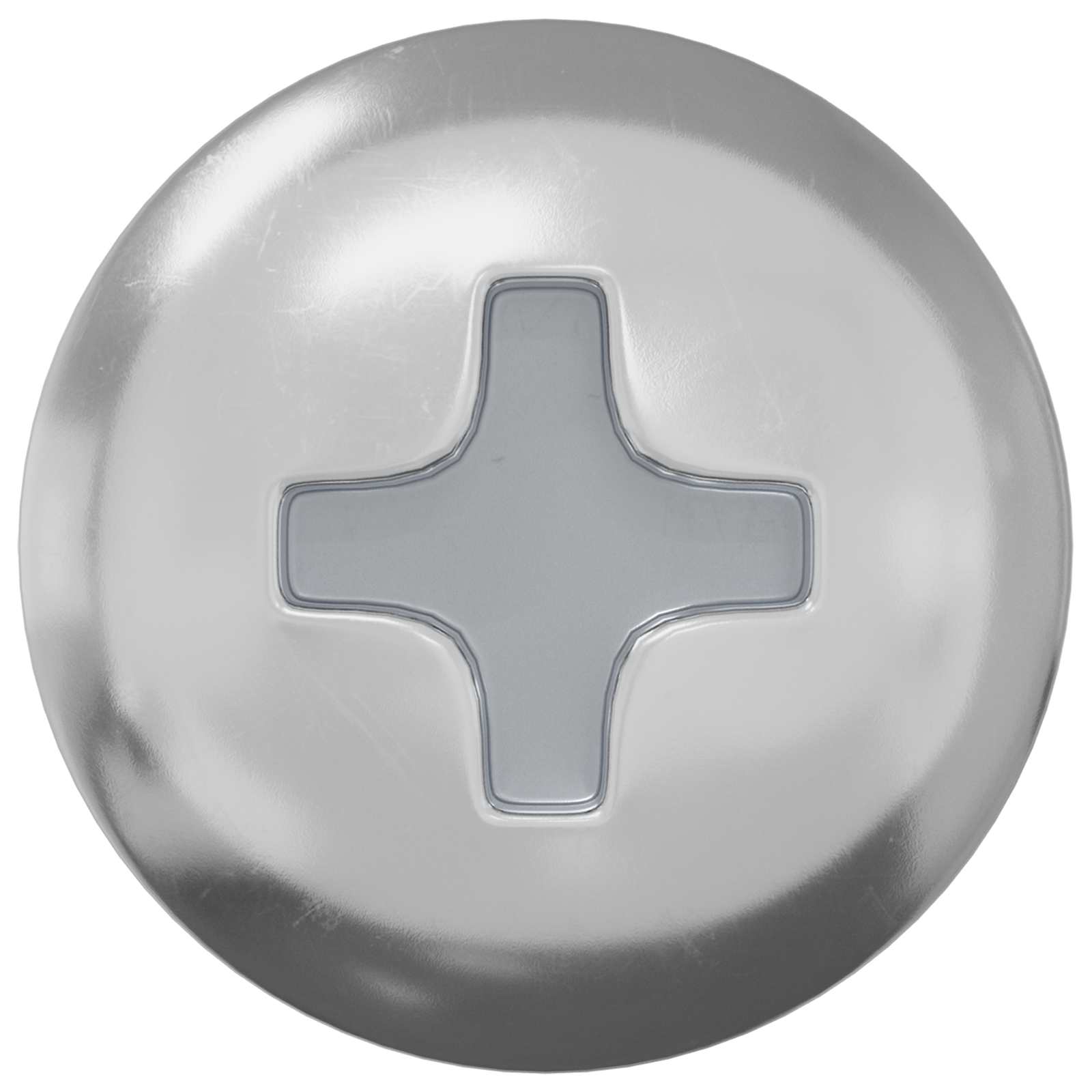 Schraube 2 pcs Silber 9,8 x 35 mm Eisen