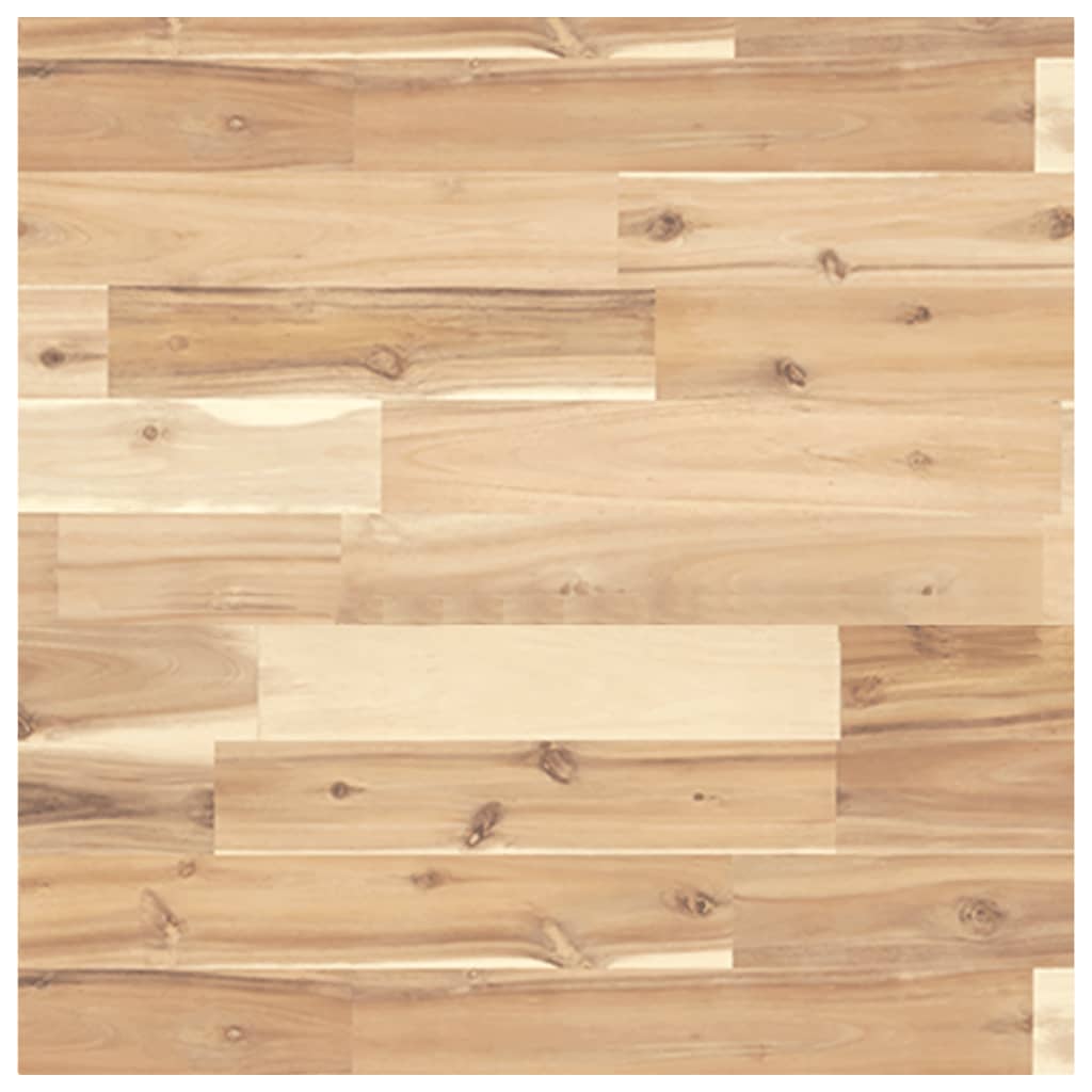 Tischplatte Rund Ø40x2 cm Massivholz Akazie