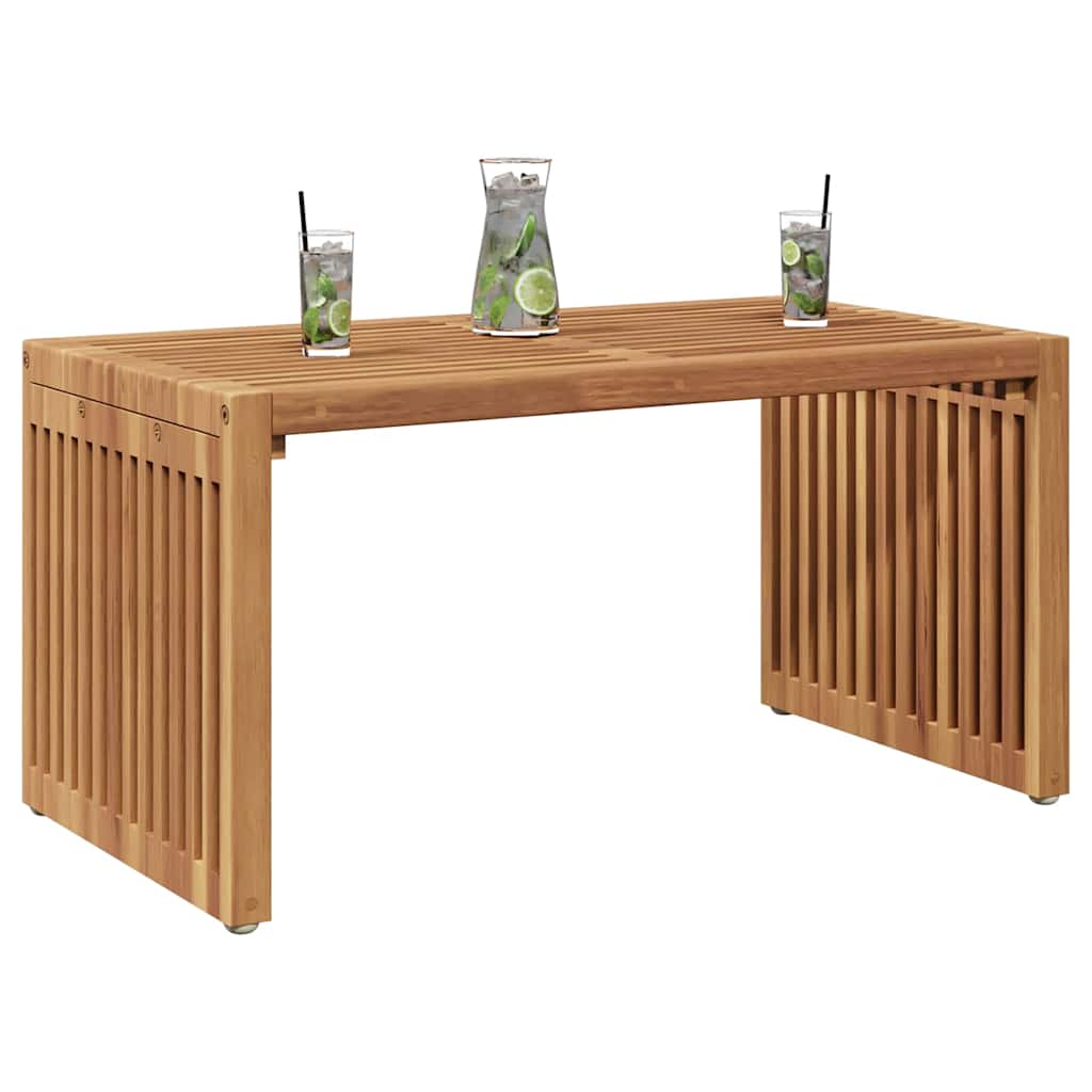Garten-Beistelltisch 3 pcs Braun 33 x 44,5 x 51 cm