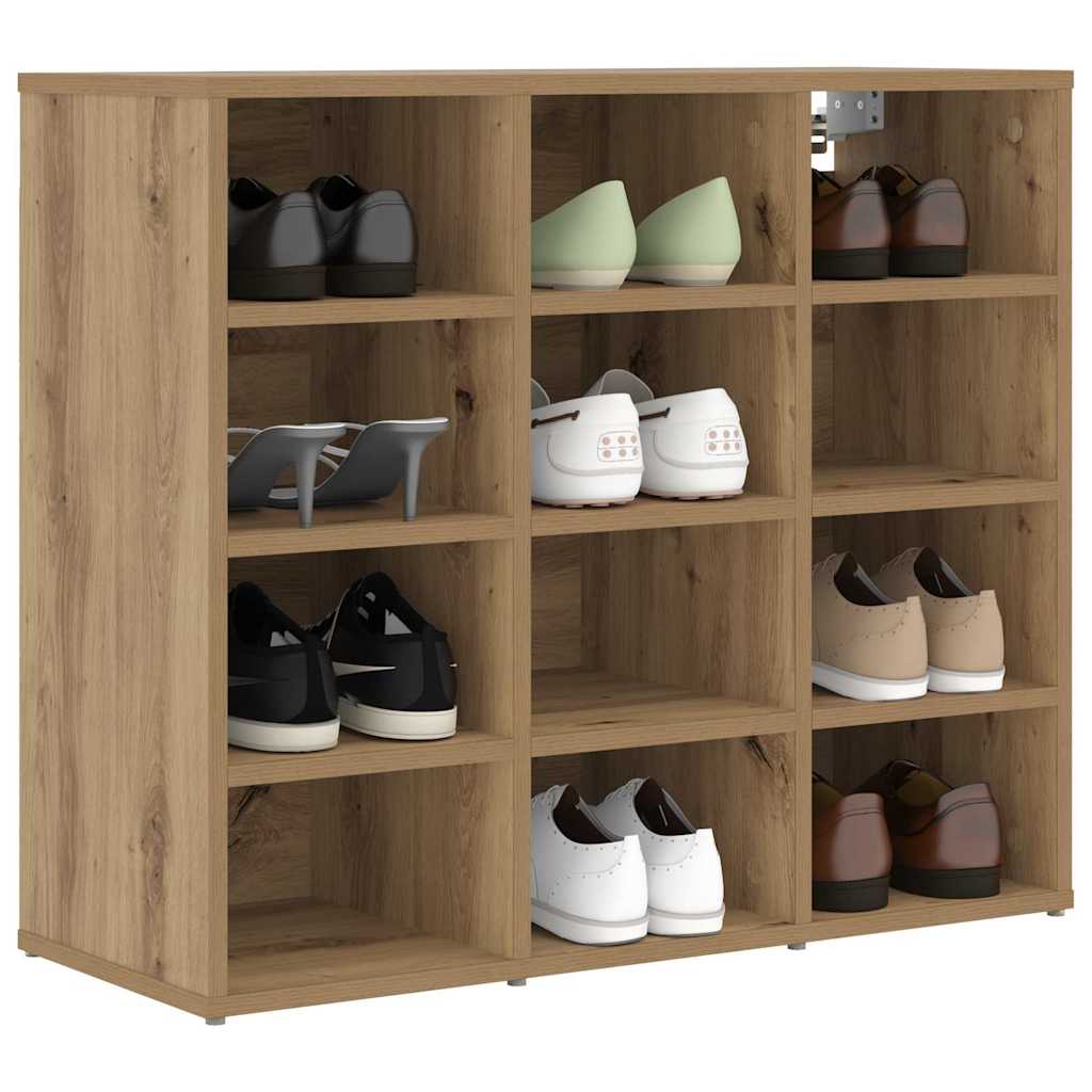 Schuhregale 2 Stk. Weiß 52,5x30x50 cm