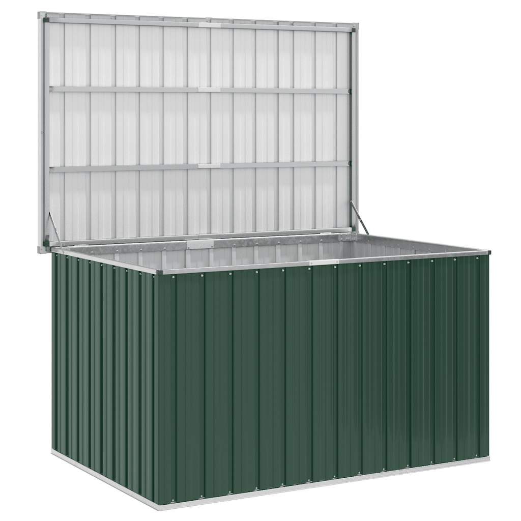 Außenlagerbox Holz 109 x 67 x 65 cm Verzinkter Stahl