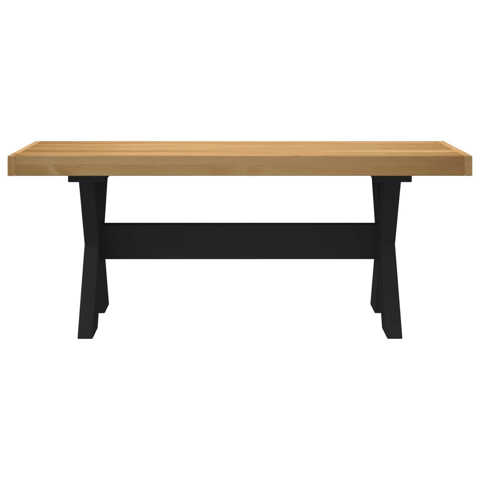 Esstischbank NOAIN 180 x 41 x 45 cm Massives Kiefernholz