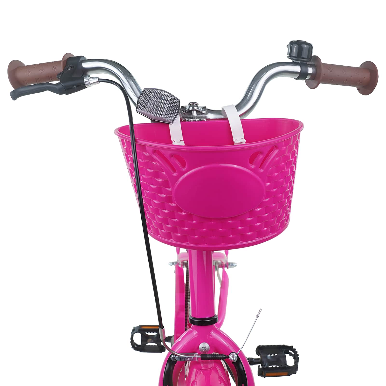 Kinderfahrrad 20 Zoll für 6-11 Jahre alt Schwarz