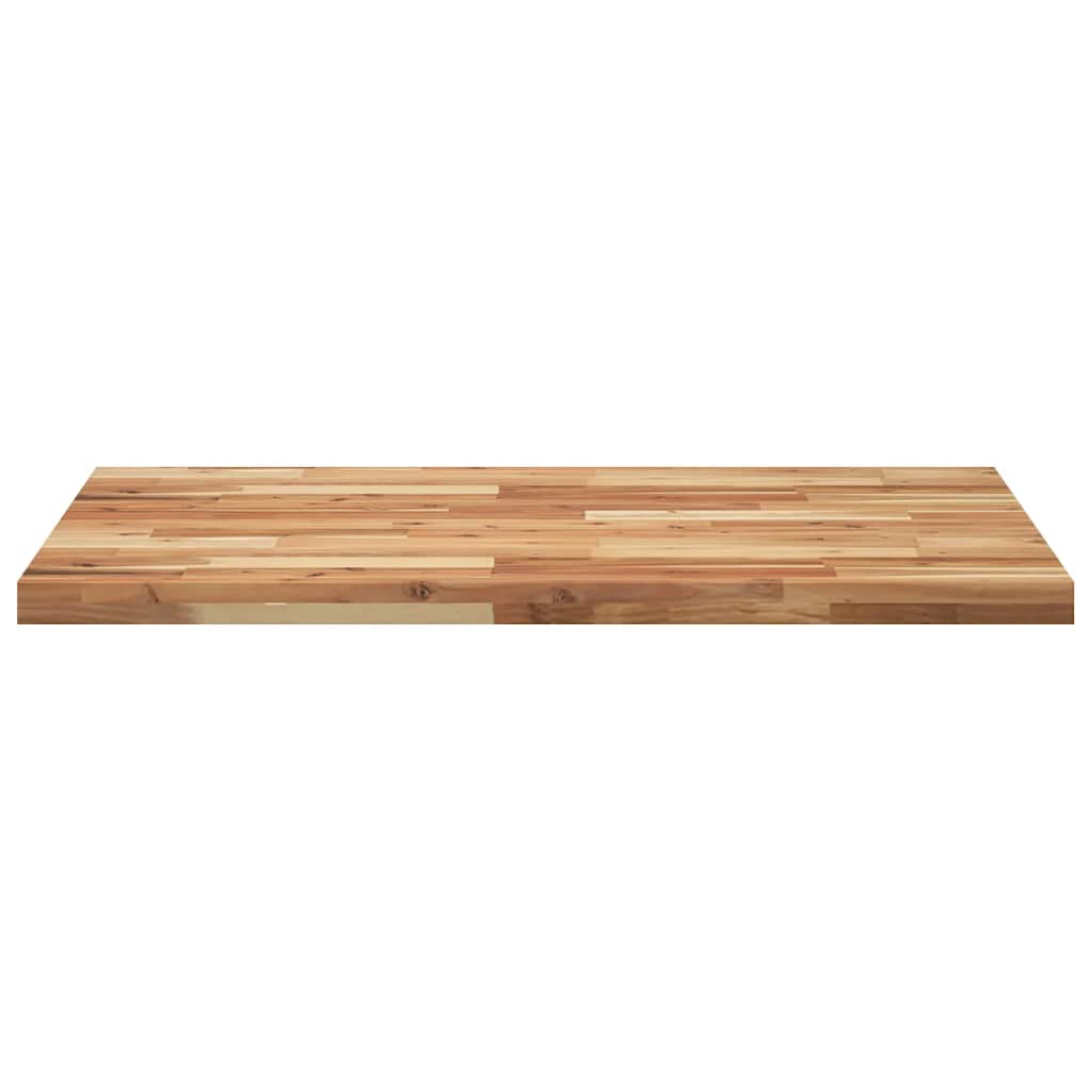 Schreibtischplatte Unbehandelt 60x50x2 cm Massivholz Akazie