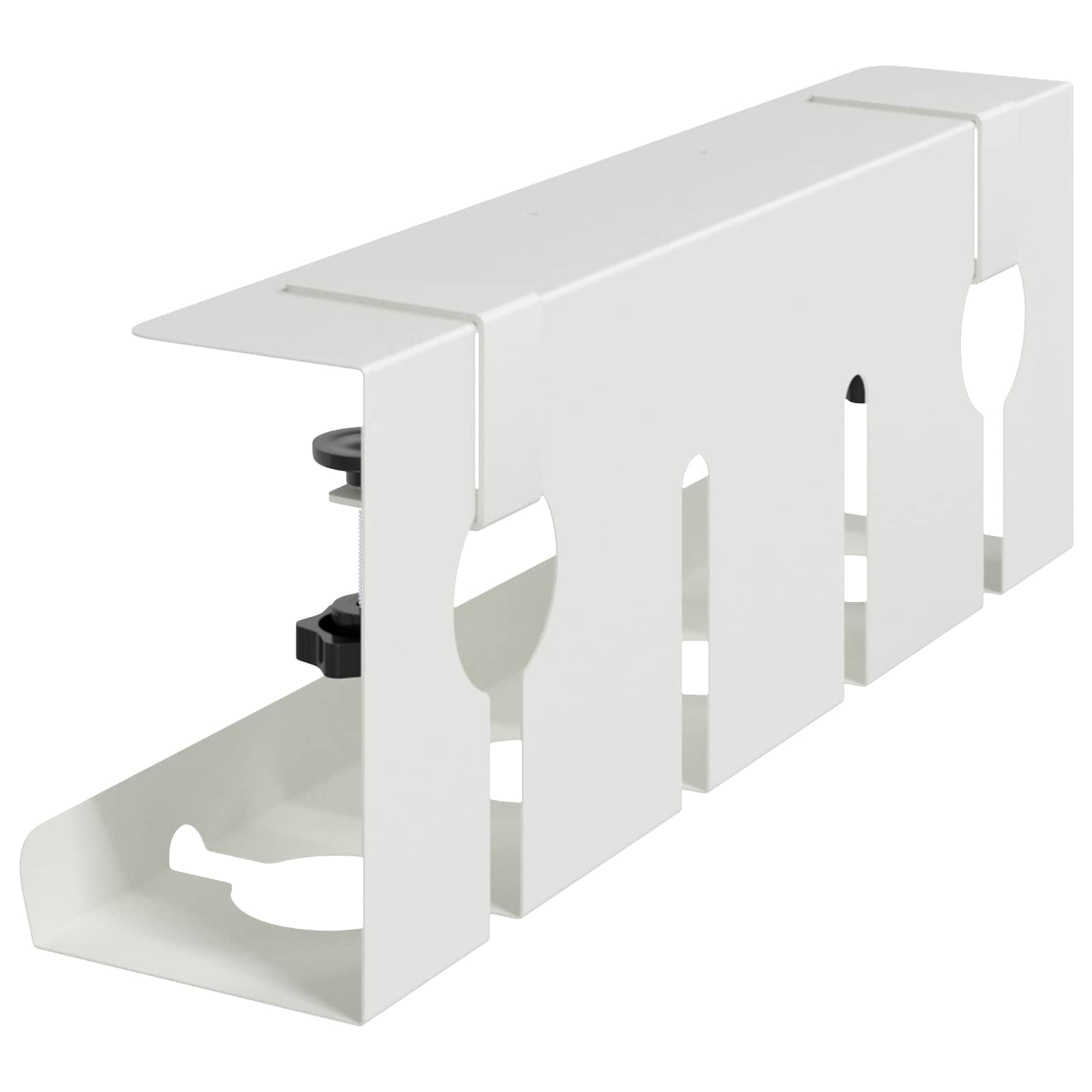 Unter dem Schreibtisch Kabelmanagement Tray 2 Stk. Anthrazit