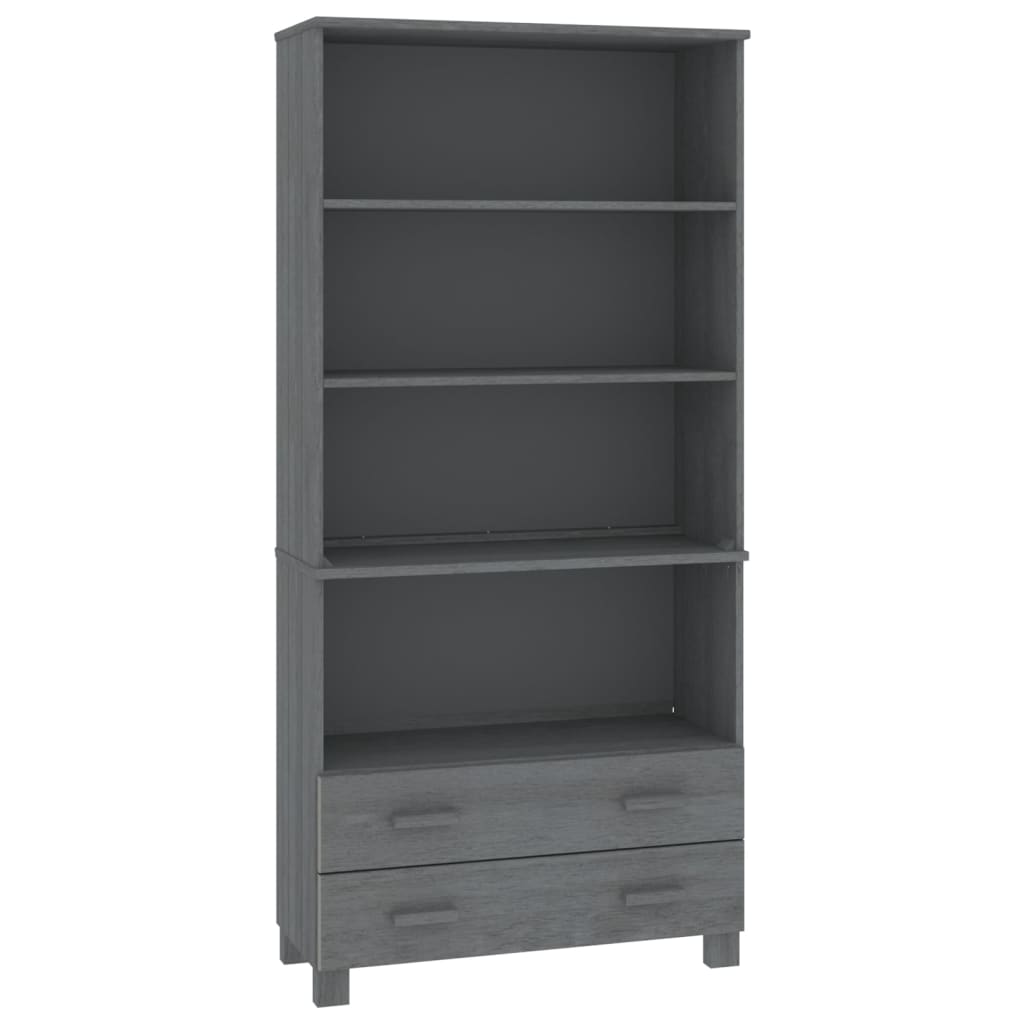 Highboard HAMAR Massivholz Kiefer Honigbraun