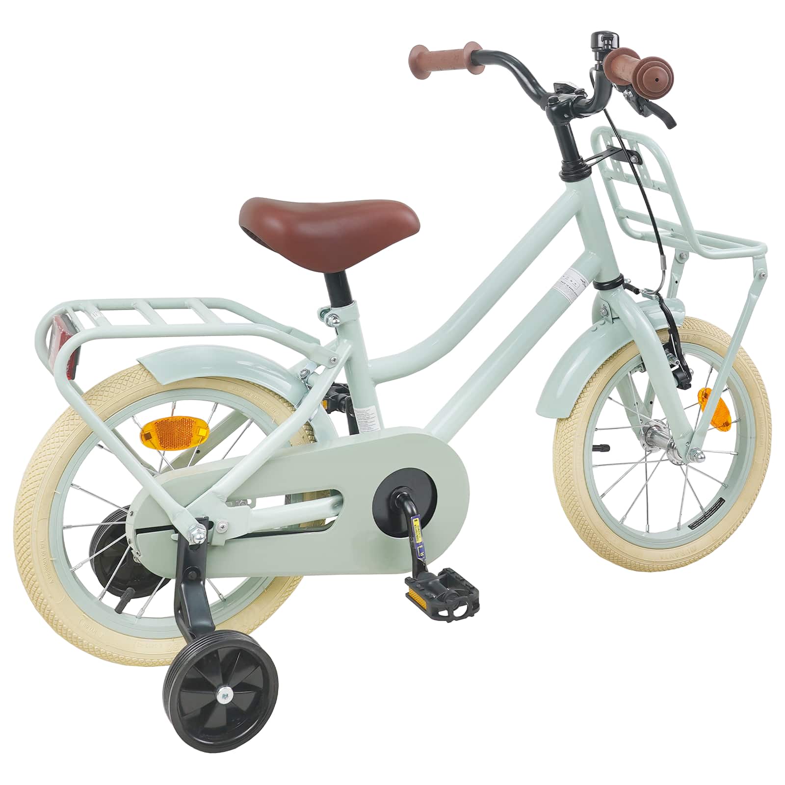 Kinderfahrrad 12 Zoll für 2-4 Jahre alt Hellrosa