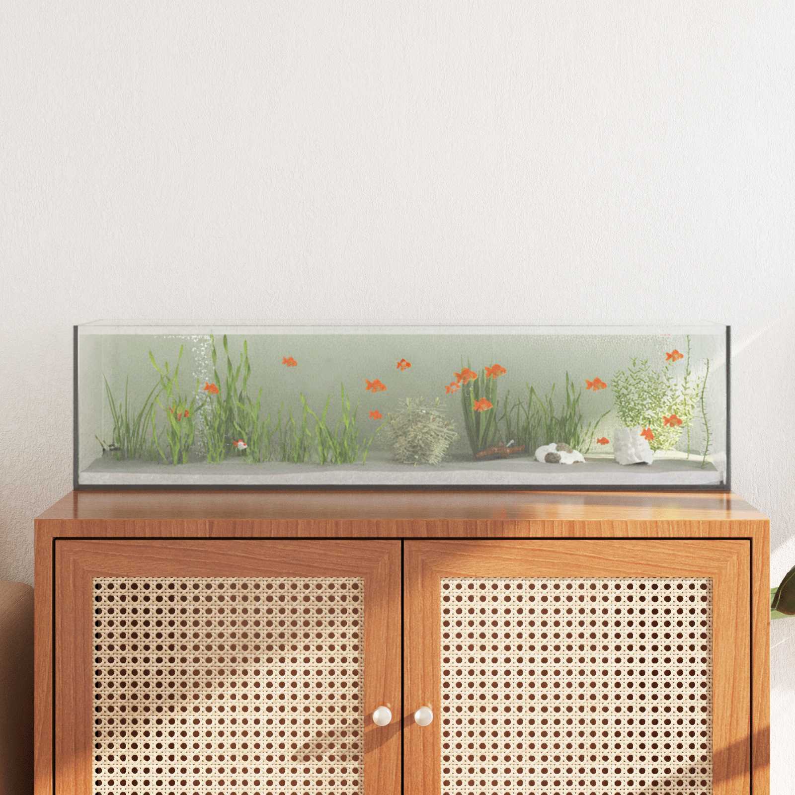 Aquarium mit Speicher Transparent 30 x 20 x 20 cm Glas