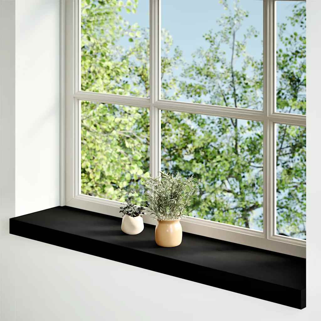 Fensterbänke 2 Stk. Unbehandelt 160x25x2 cm Massivholz Eiche