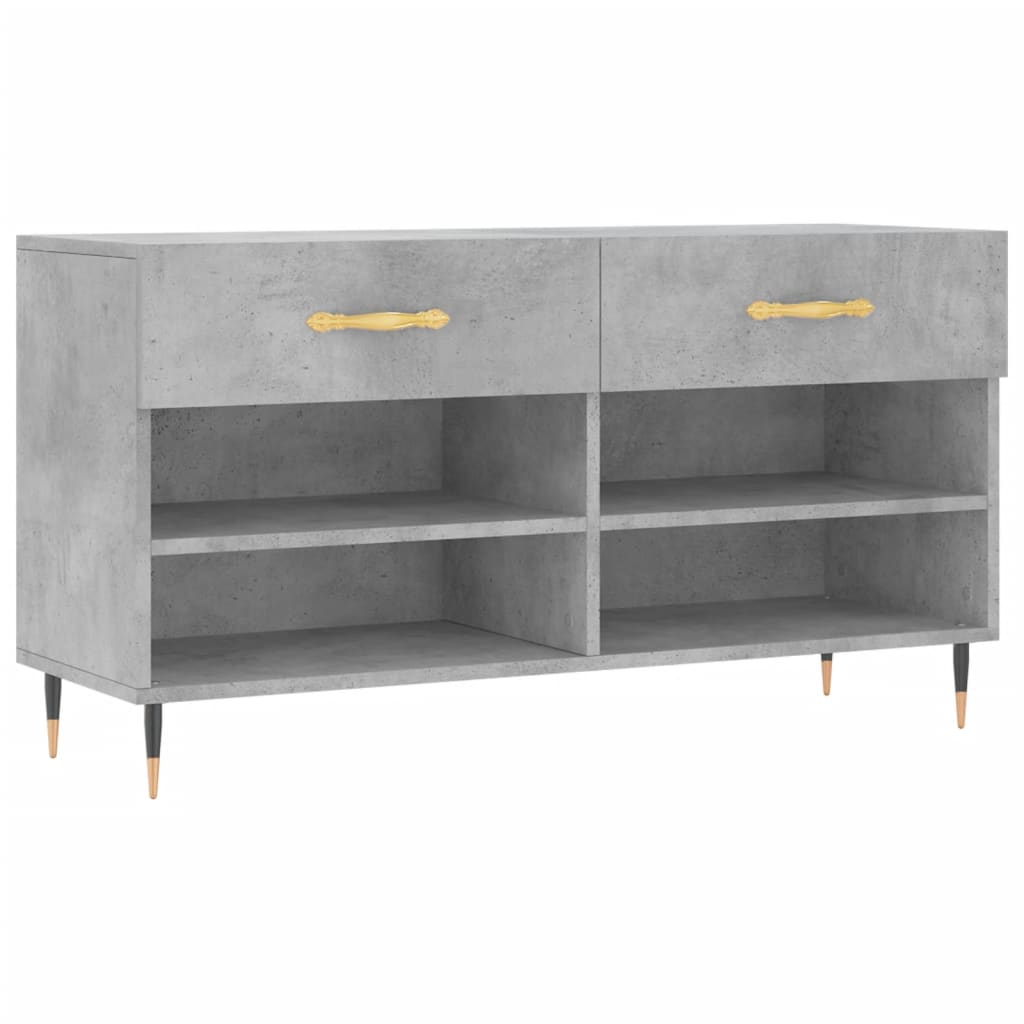 Schuhbank Weiß 102x35x55 cm Holzwerkstoff