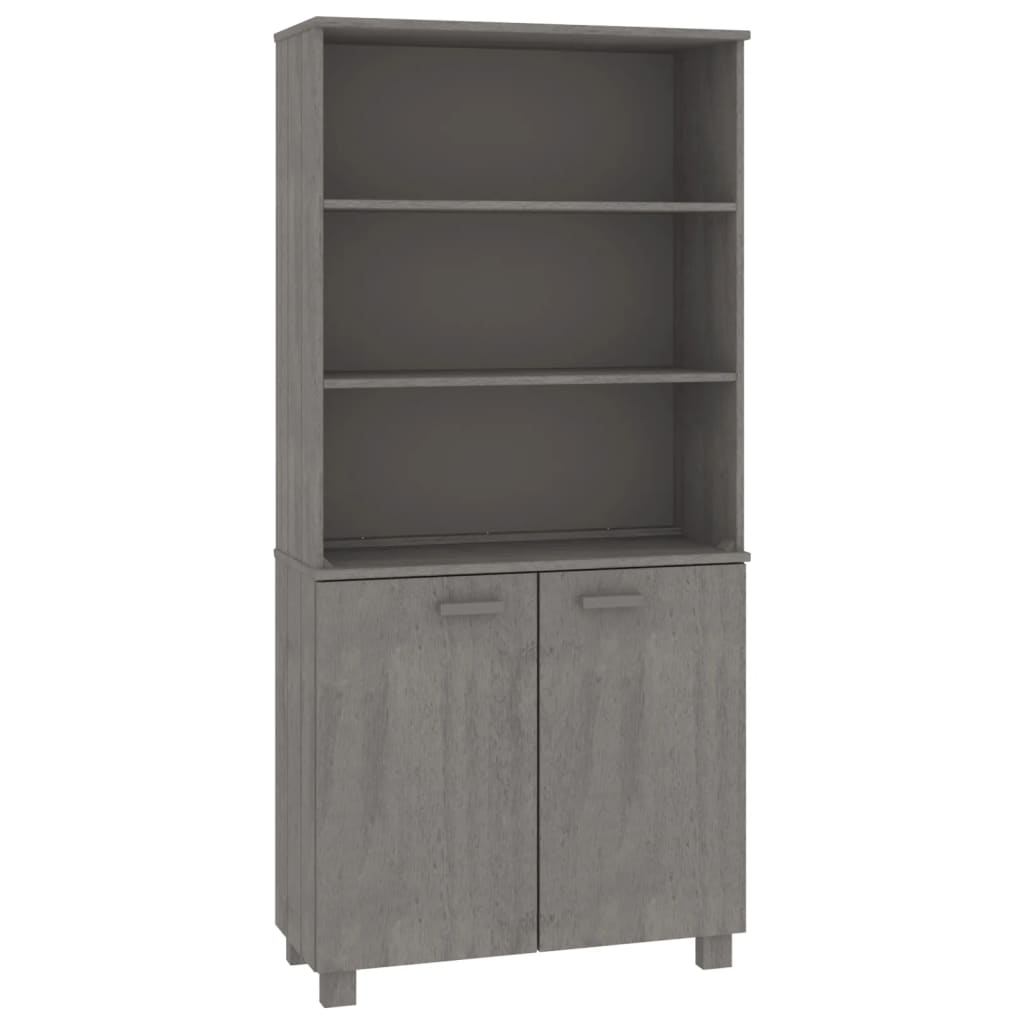 Highboard HAMAR Massivholz Kiefer Honigbraun