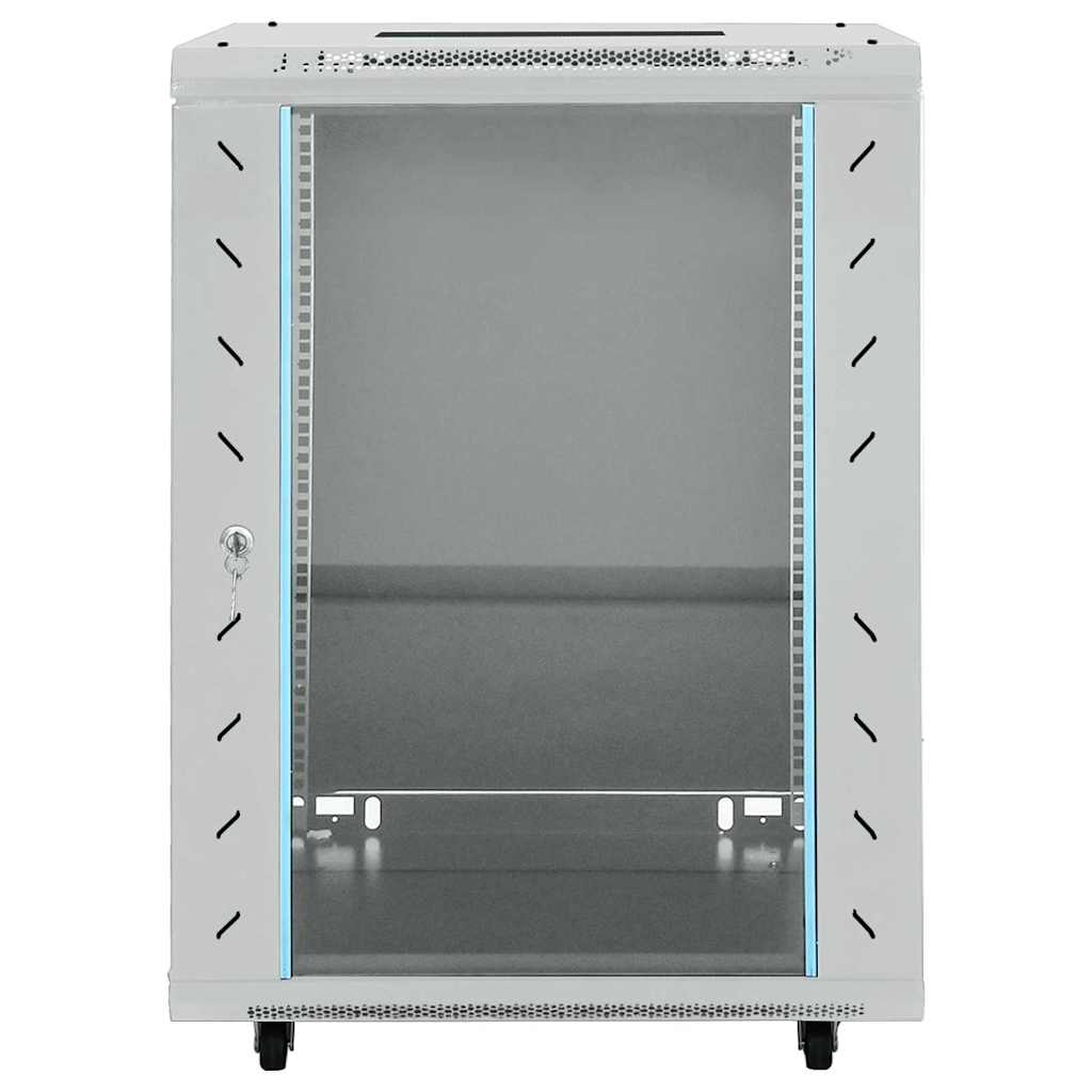 15HE Netzwerkschrank mit Schwenkfüßen 19" IP20 60x45x86 cm