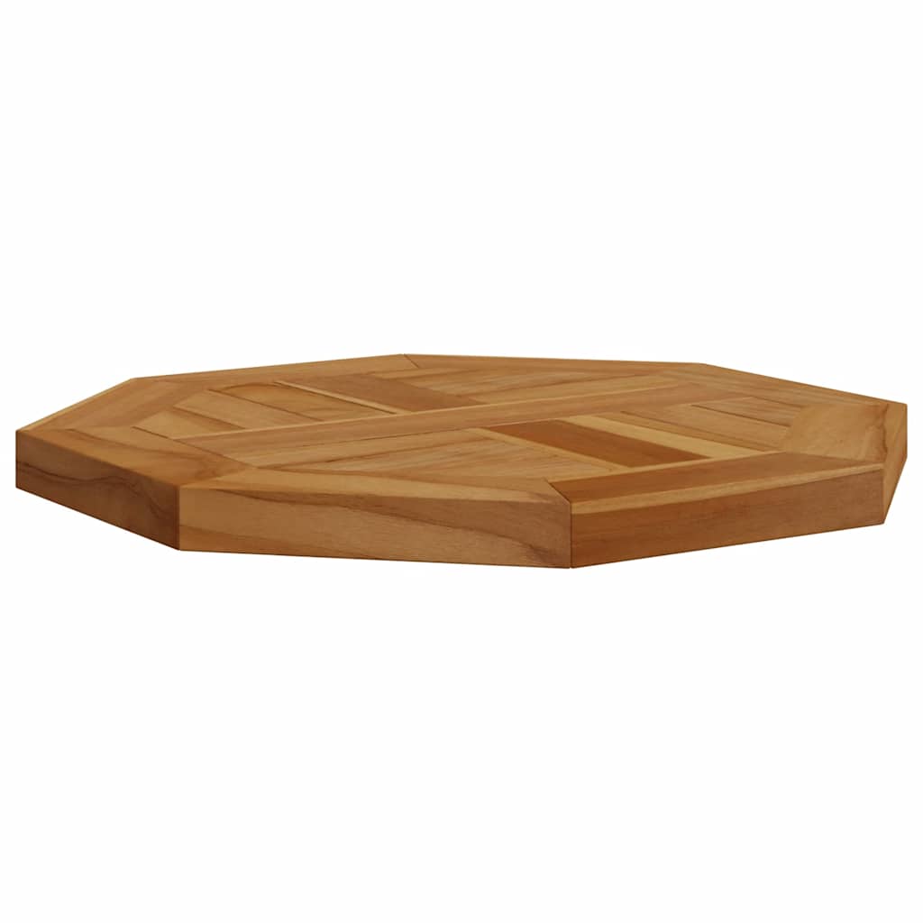 Tischplatte Massivholz Teak Rund 2,5 cm 40 cm