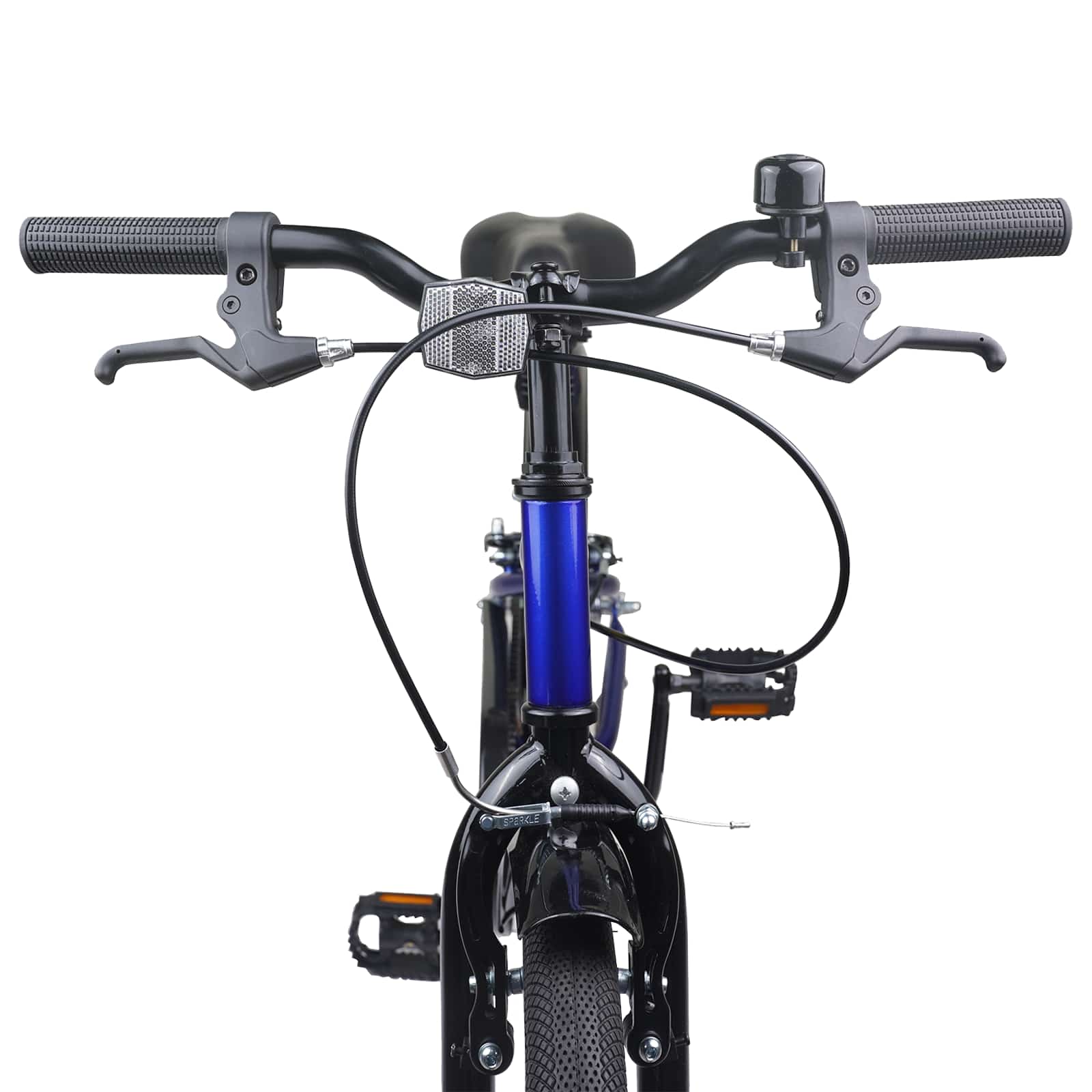 Kinderfahrrad 12 Zoll für 2-4 Jahre alt Schwarz Rot