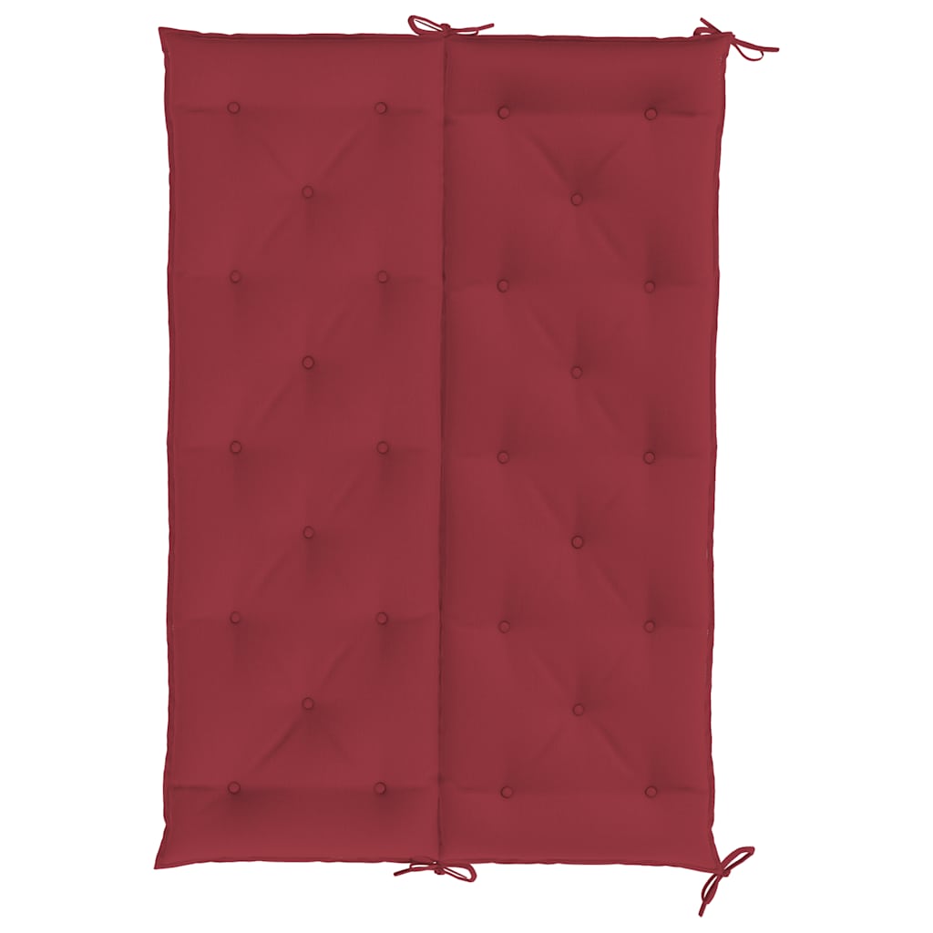 Gartenbank-Auflage Anthrazit 100x(50+50)x7 cm Oxford-Gewebe
