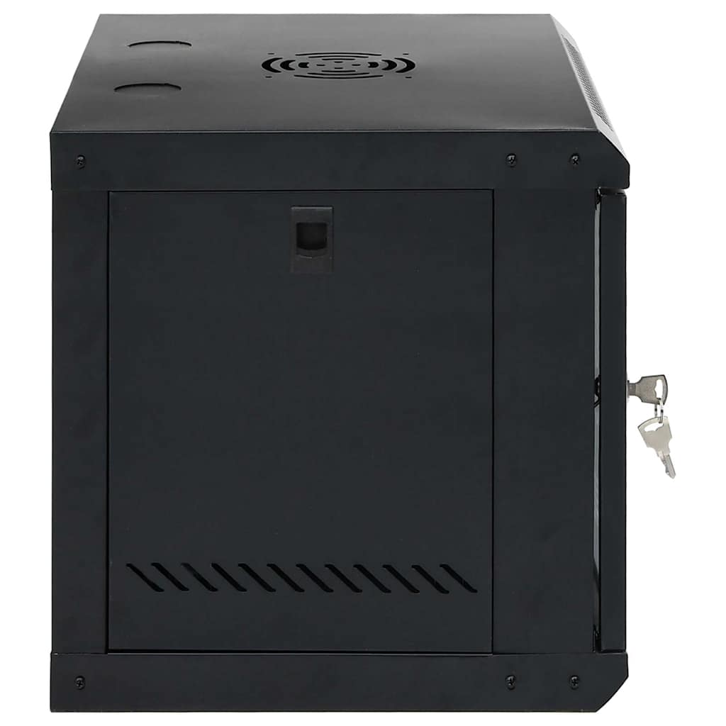Netzwerkschrank mit Speicher Grau 60 x 45 x 28 cm Stahl