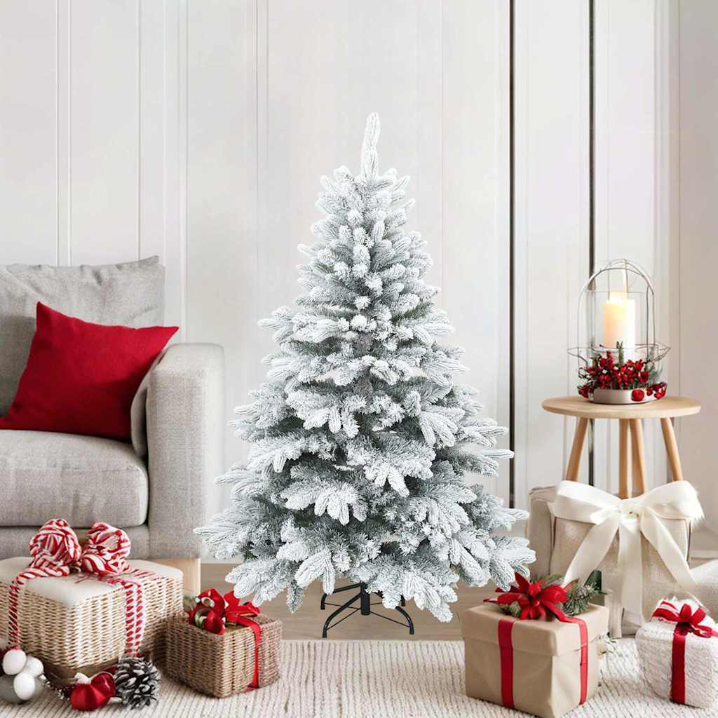 Künstlicher klappbarer Weihnachtsbaum mit Ständer Grün 150 cm