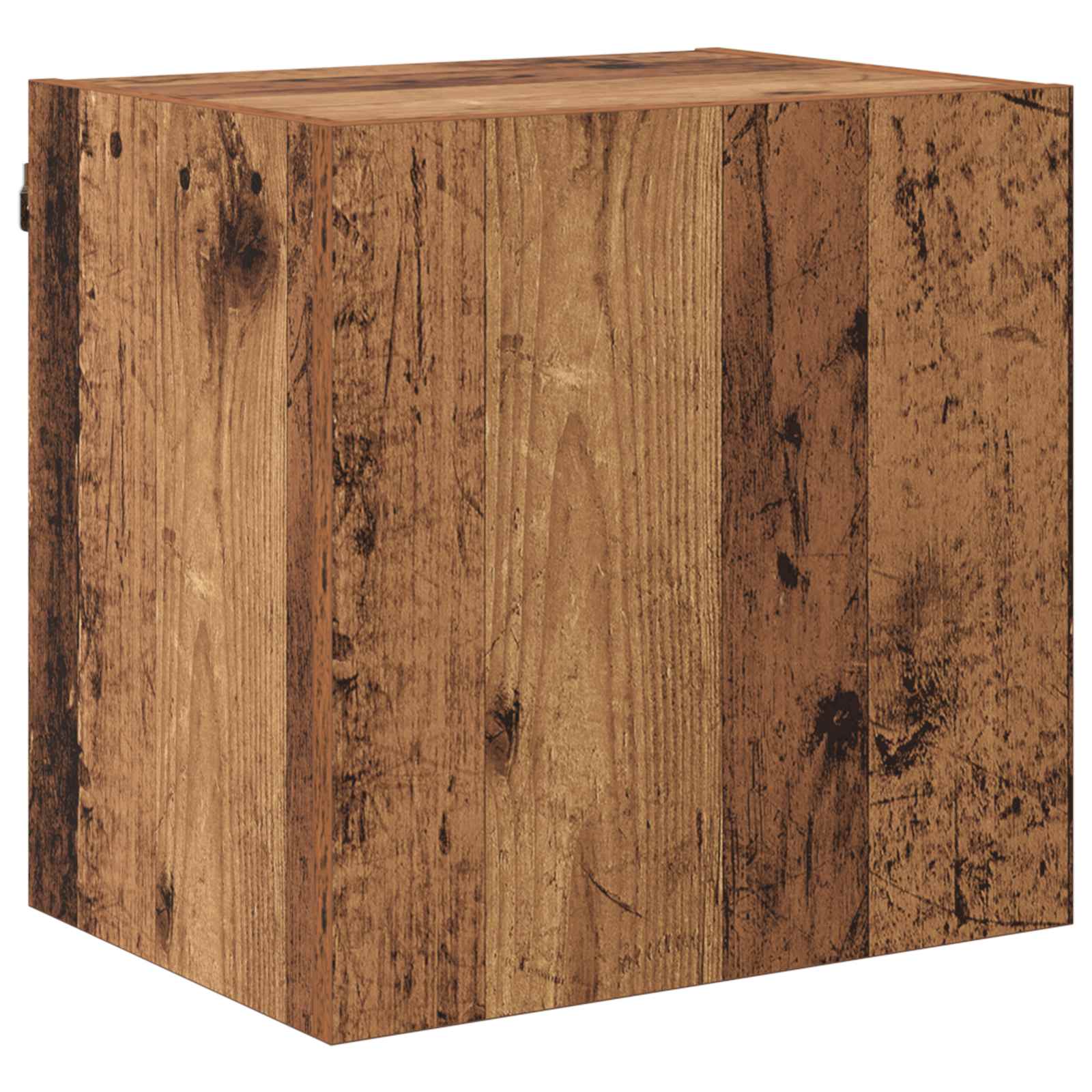 4-tlg. Wohnwand Weiß Holzwerkstoff