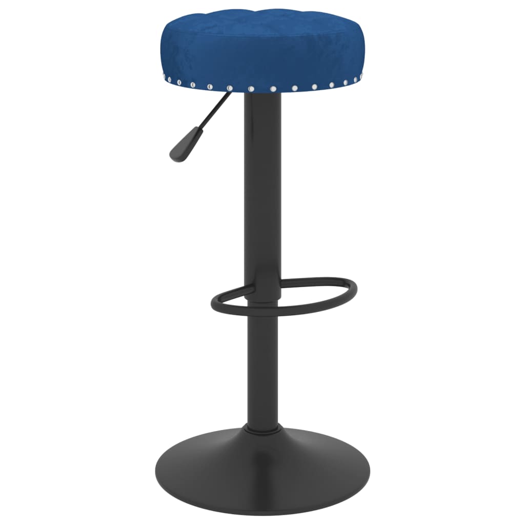 Barhocker 2 Stk. Creme Samt