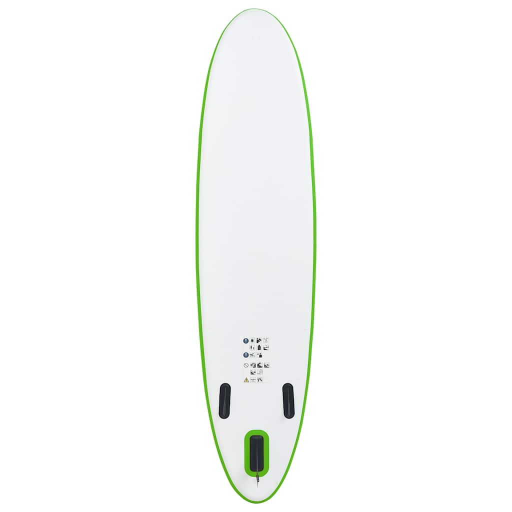 Stand Up Paddle Board SUP Aufblasbar Rot und Weiß