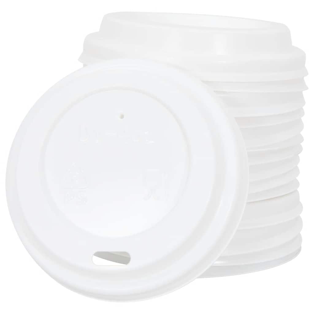 Pappbecher mit Deckeln 1000 Stk. 12oz 300ml