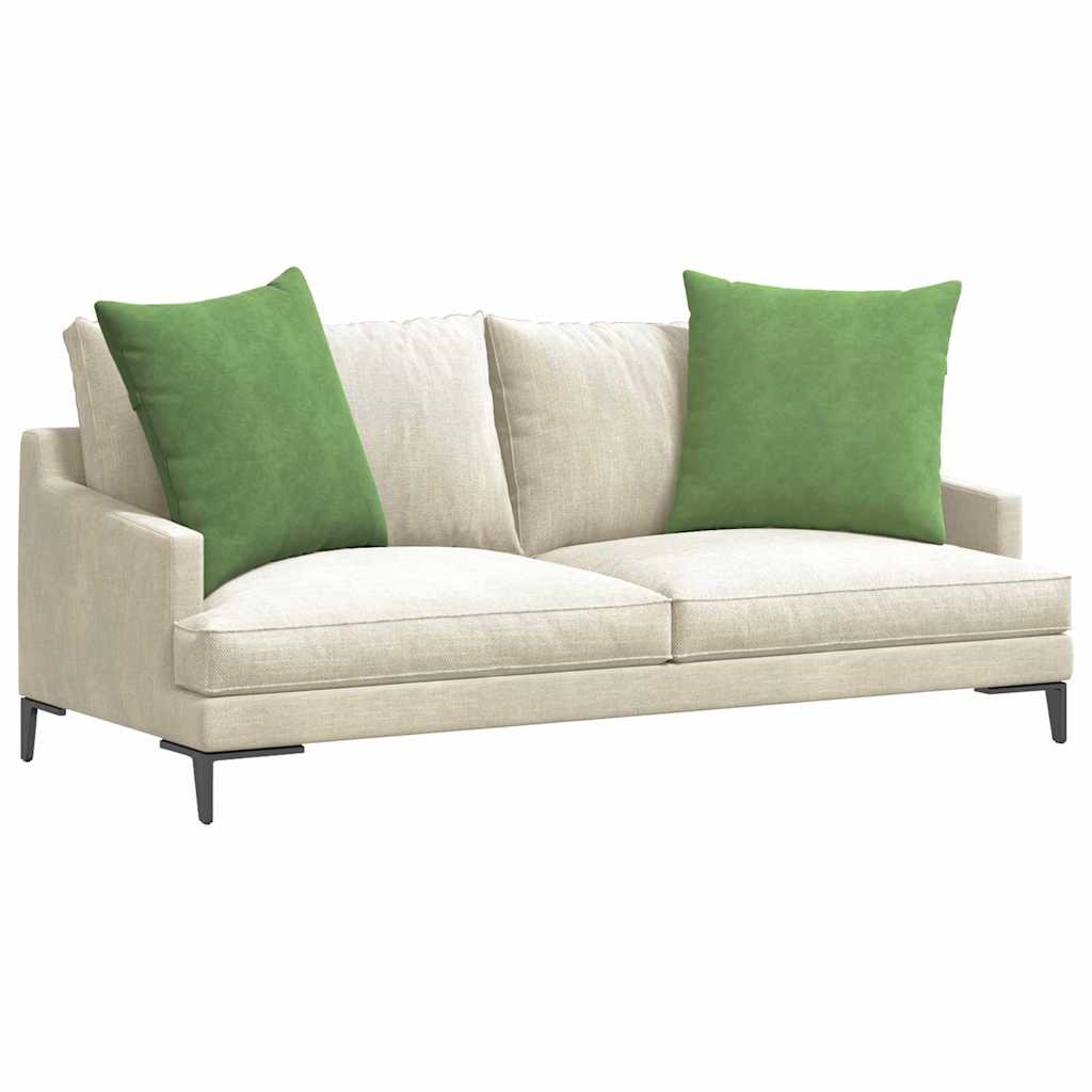 Sofakissen 2 Stück Blau 50 x 30 cm Cordstoff