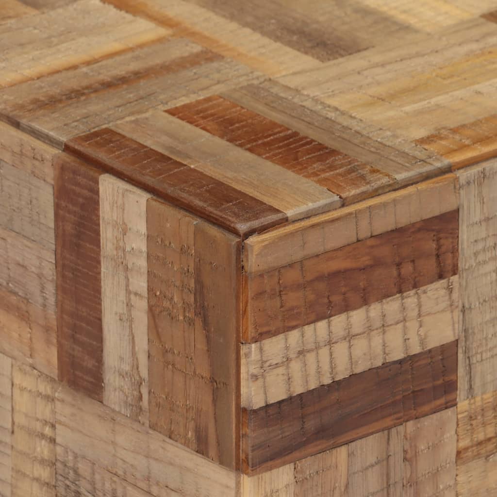 Konsolentisch 110x34x80 cm Recyceltes Massivholz Teak