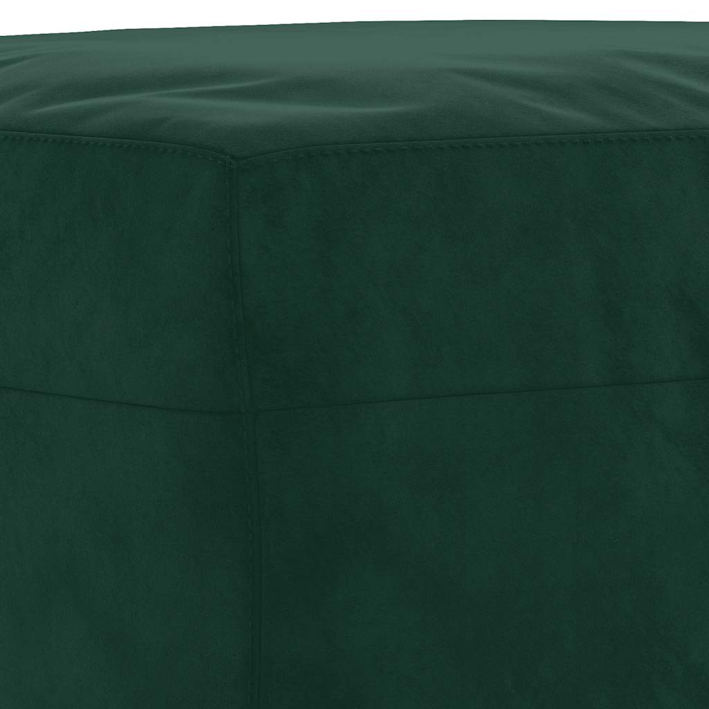 Fußhocker Hellgrau 60x50x41 cm Samt