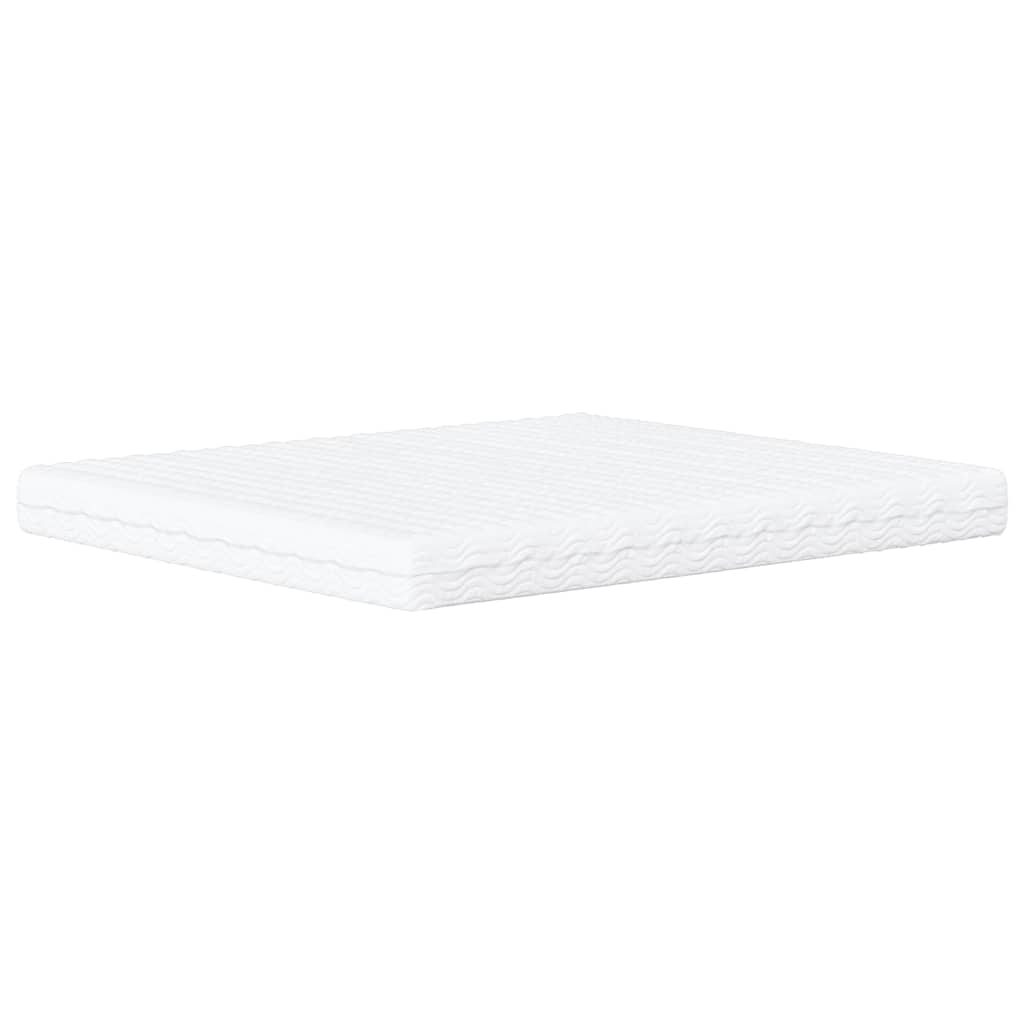 Bett mit Matratze Hellgrau 80x200 cm Samt