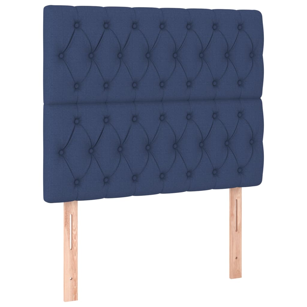 Kopfteil Hellgrau 80x7x118/128 cm Stoff