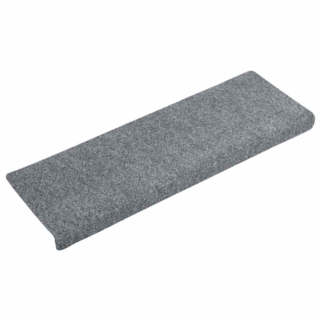 Stufenmatten Selbstklebend 15 Stk. 65x21x4 cm Hellbraun Rechteckiger Rand