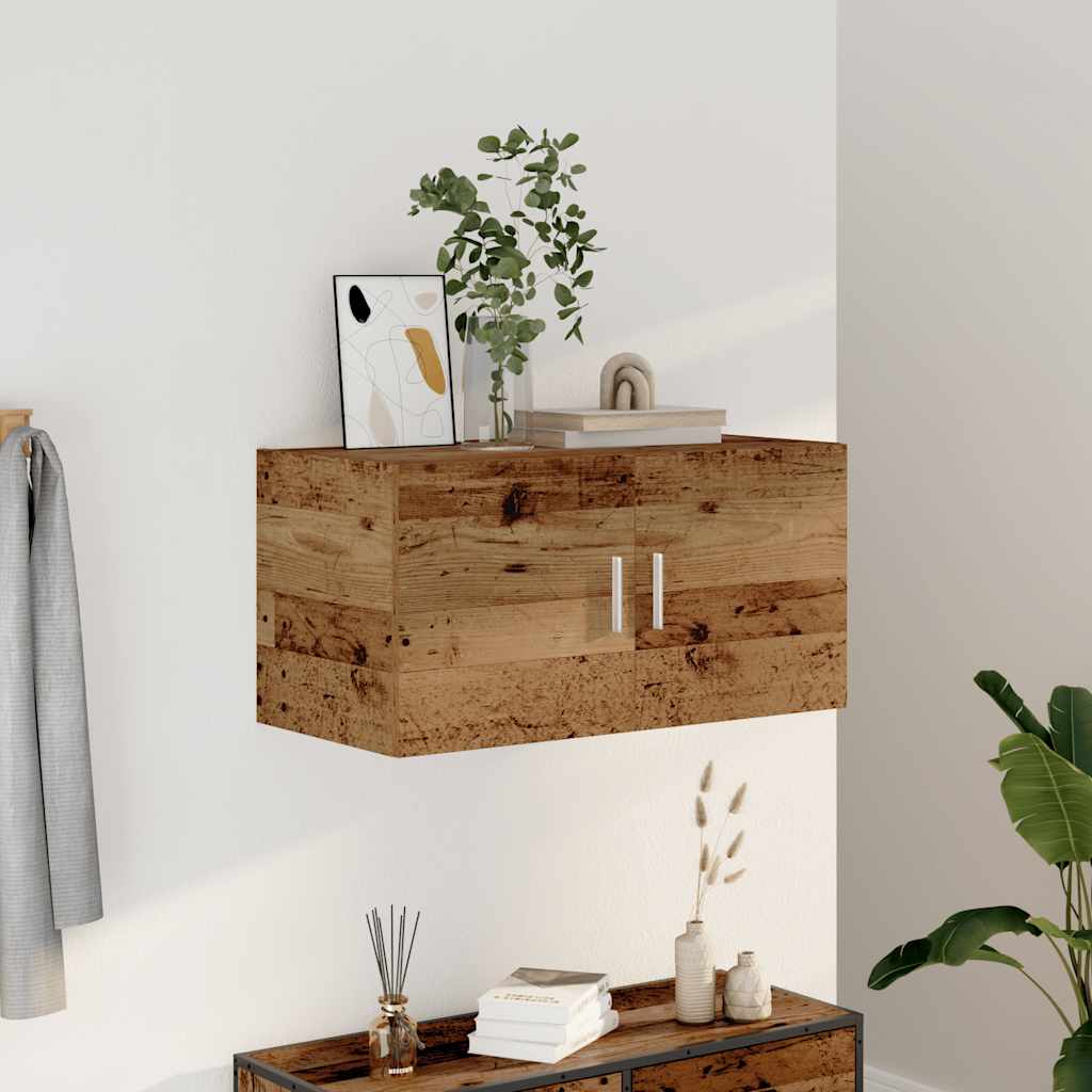 Wandschrank Weiß 80 x 39 x 40 cm Holzwerkstoff
