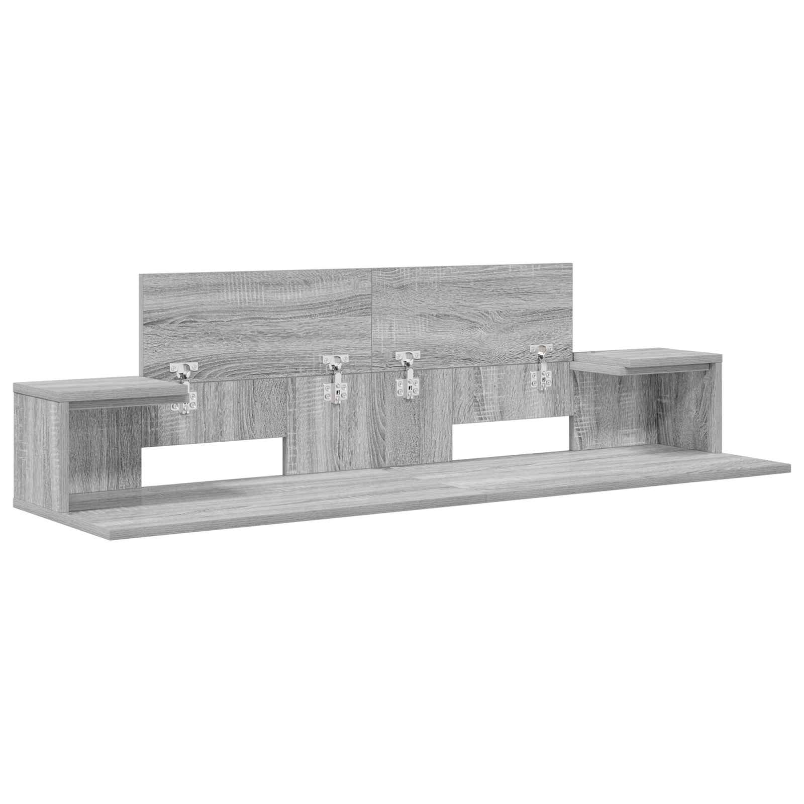 Studiotisch Weiß 152 x 36 x 19,5 cm Holzwerkstoff