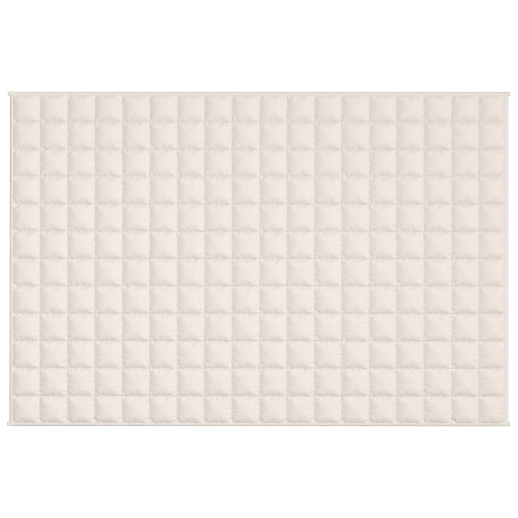 Gewichtsdecke Grau 122x183 cm 5 kg Stoff