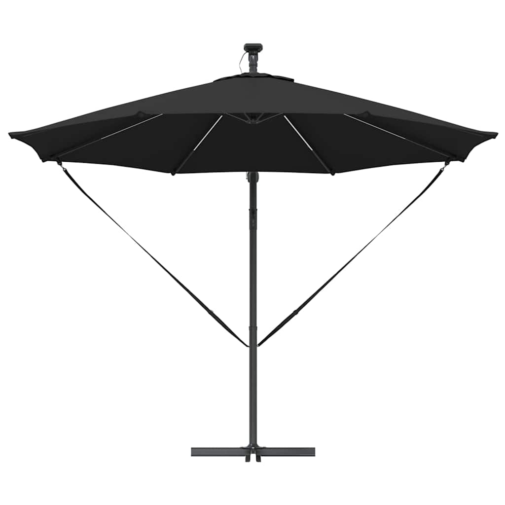 Sonnenschirm Sand 294 x 294 x 248 cm Polyester und Aluminium