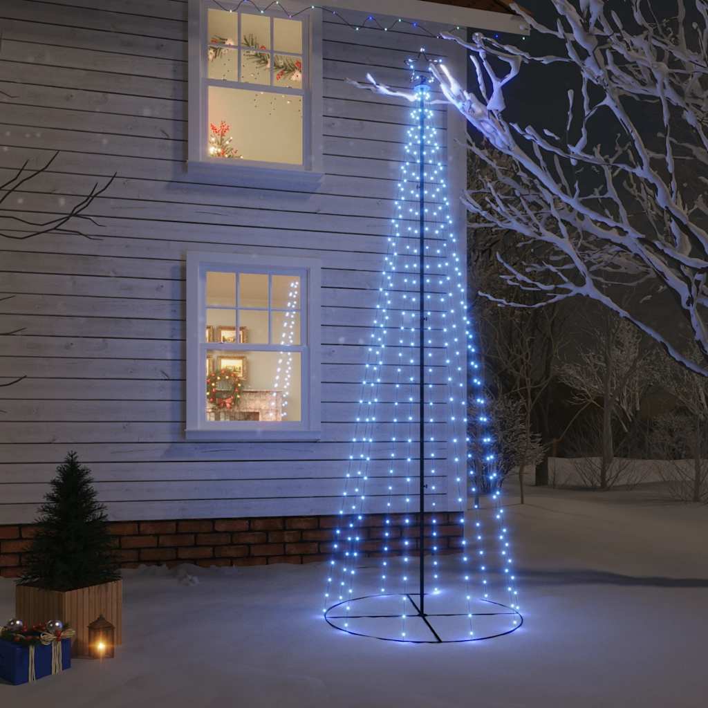 LED-Weihnachtsbaum Kegelform Warmweiß 108 LEDs 70x180 cm