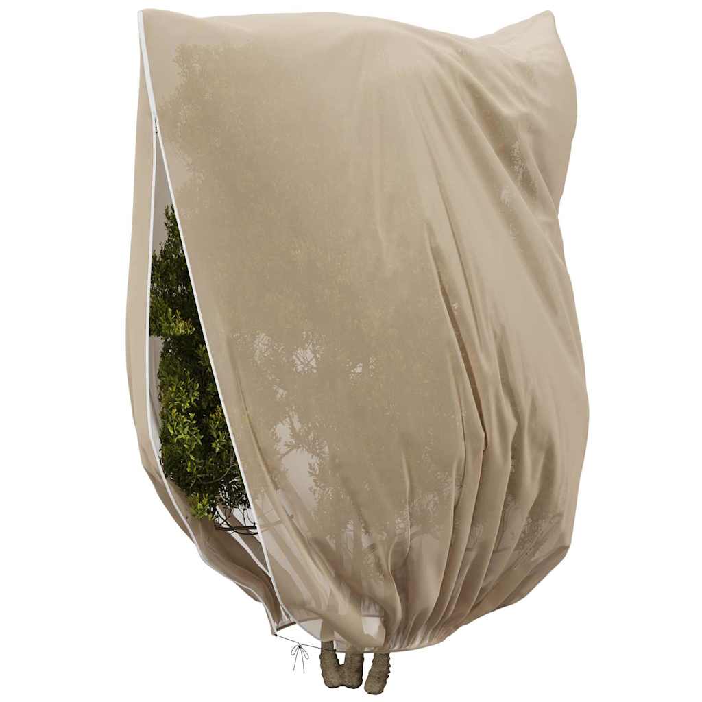 Wintervlies mit Reißverschluss 4 Stk. 70 g/m² 1x1,55 m