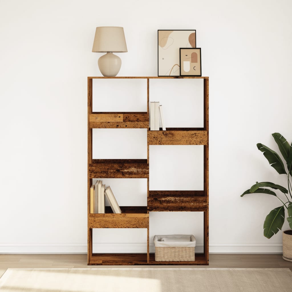 Bücherregal Weiß 100x33x135 cm Holzwerkstoff