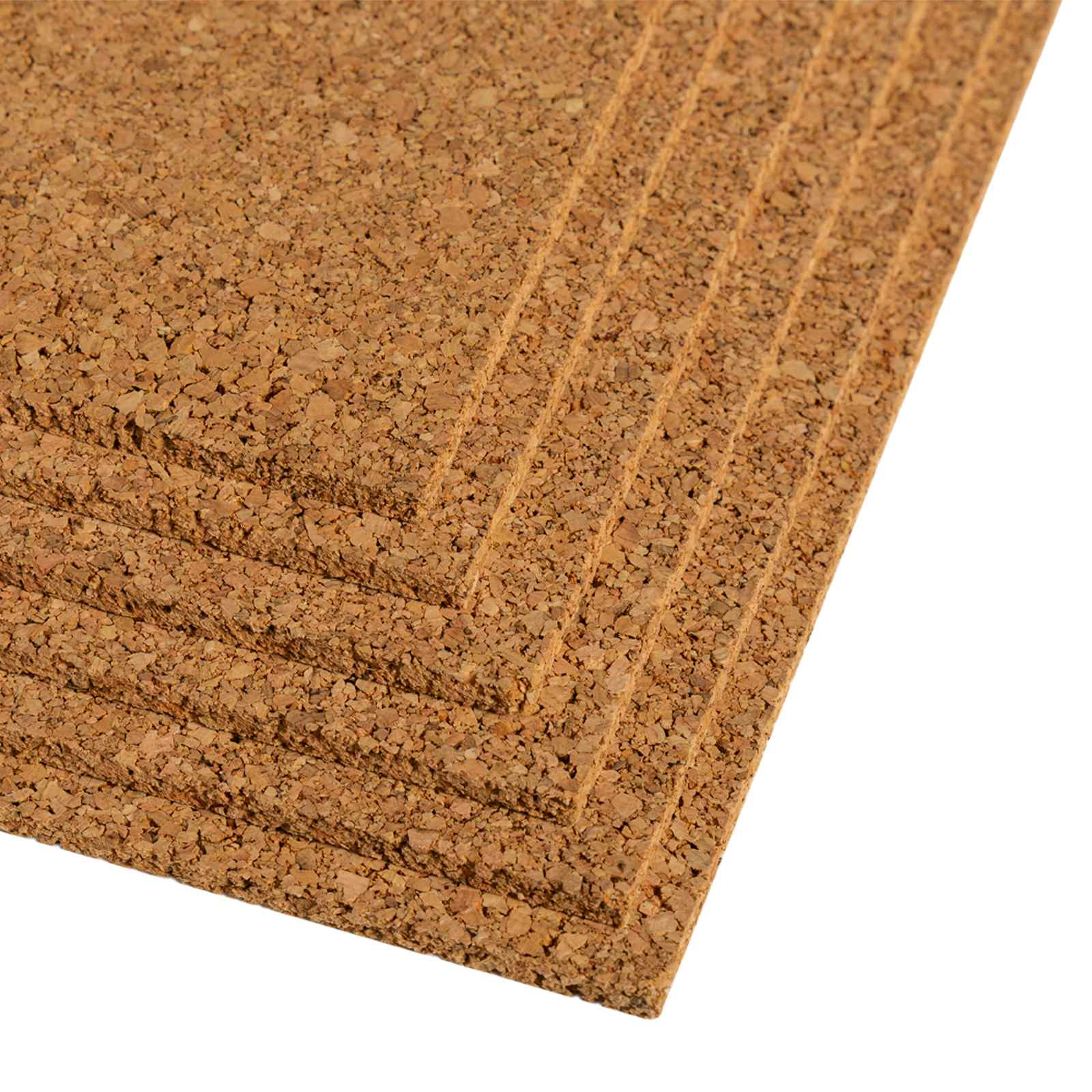 Korkplatte 6 Stk. Braun 100 x 50 cm Kork