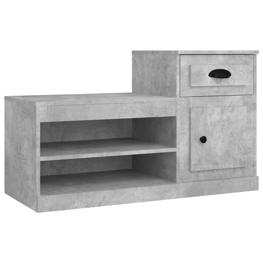 Schuhschrank Weiß 100x42x60 cm Holzwerkstoff