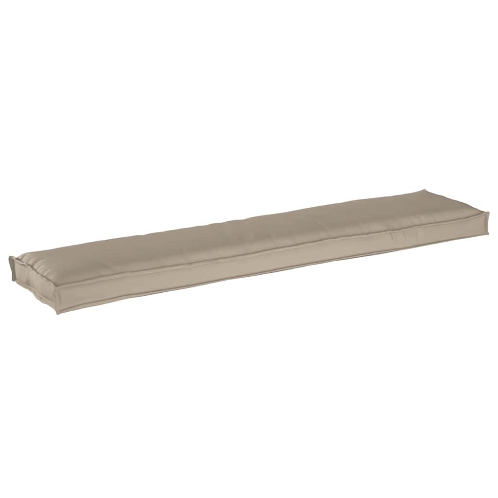 Palettenkissen Anthrazit 180 x 40 x 8 cm Oxford-Stoff