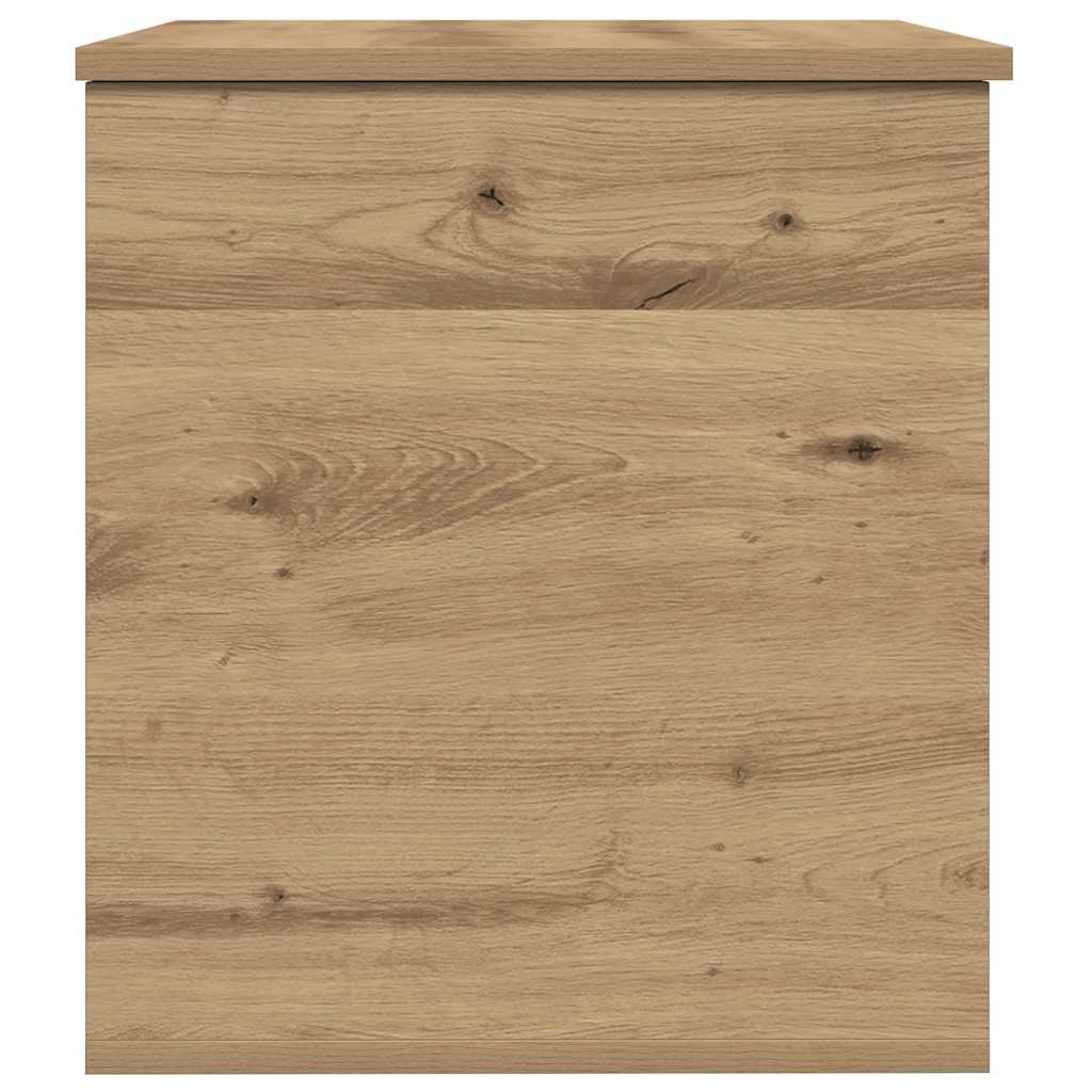 Aufbewahrungstruhe Weiß 84x42x46 cm Holzwerkstoff