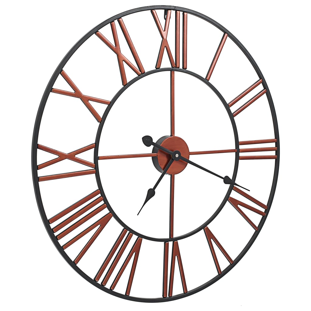 Wanduhr Metall 40 cm Golden
