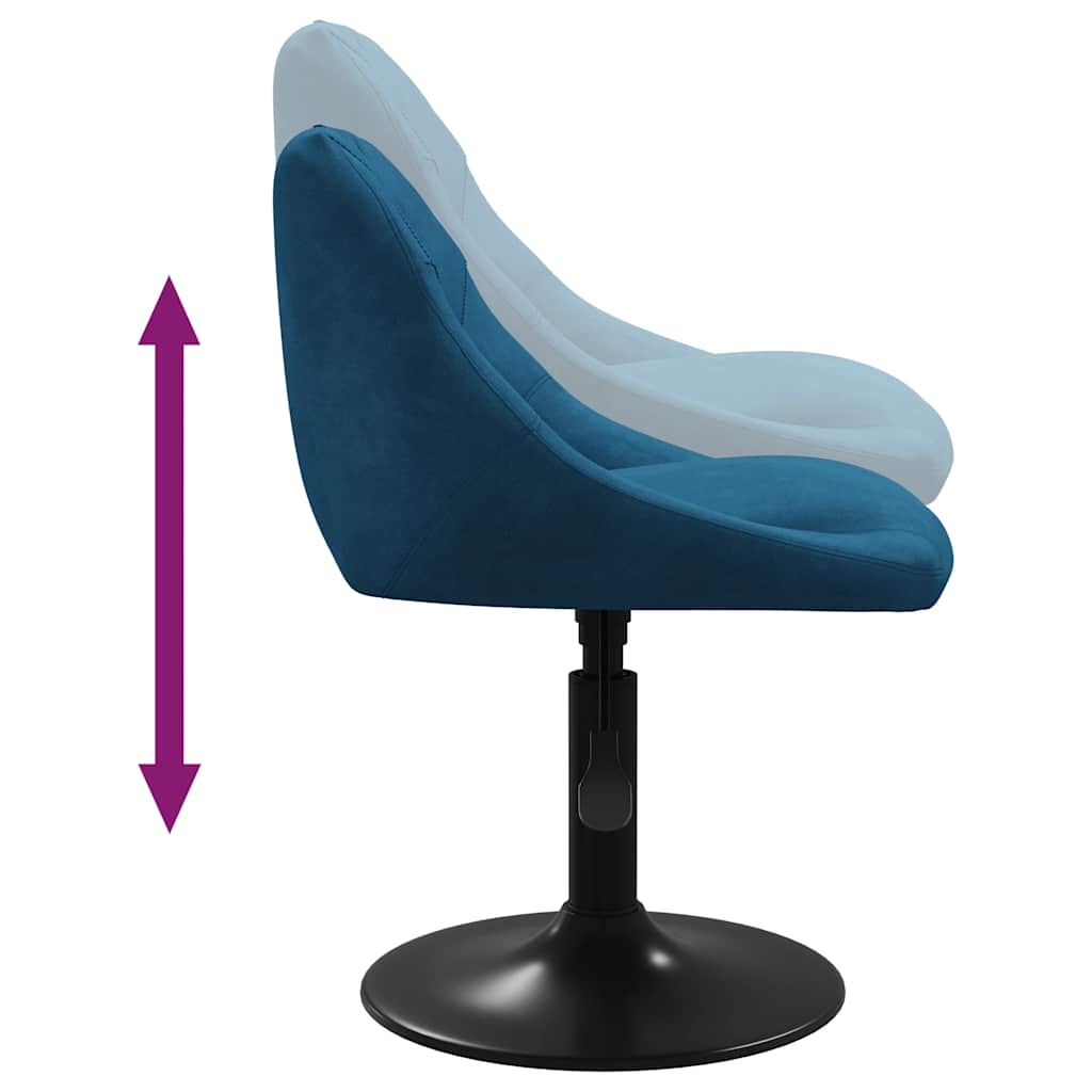 Barhocker Schwarzer Samt