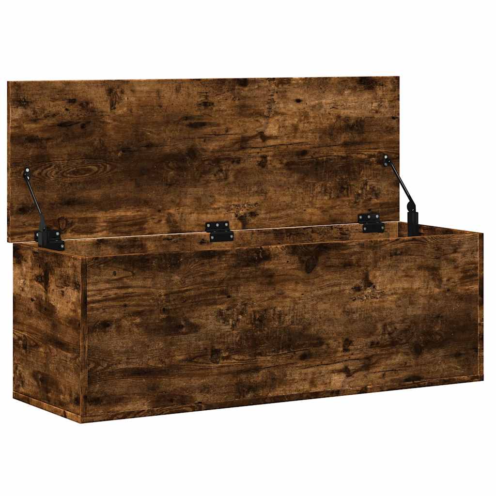 Aufbewahrungstruhe Weiß 84x42x46 cm Holzwerkstoff
