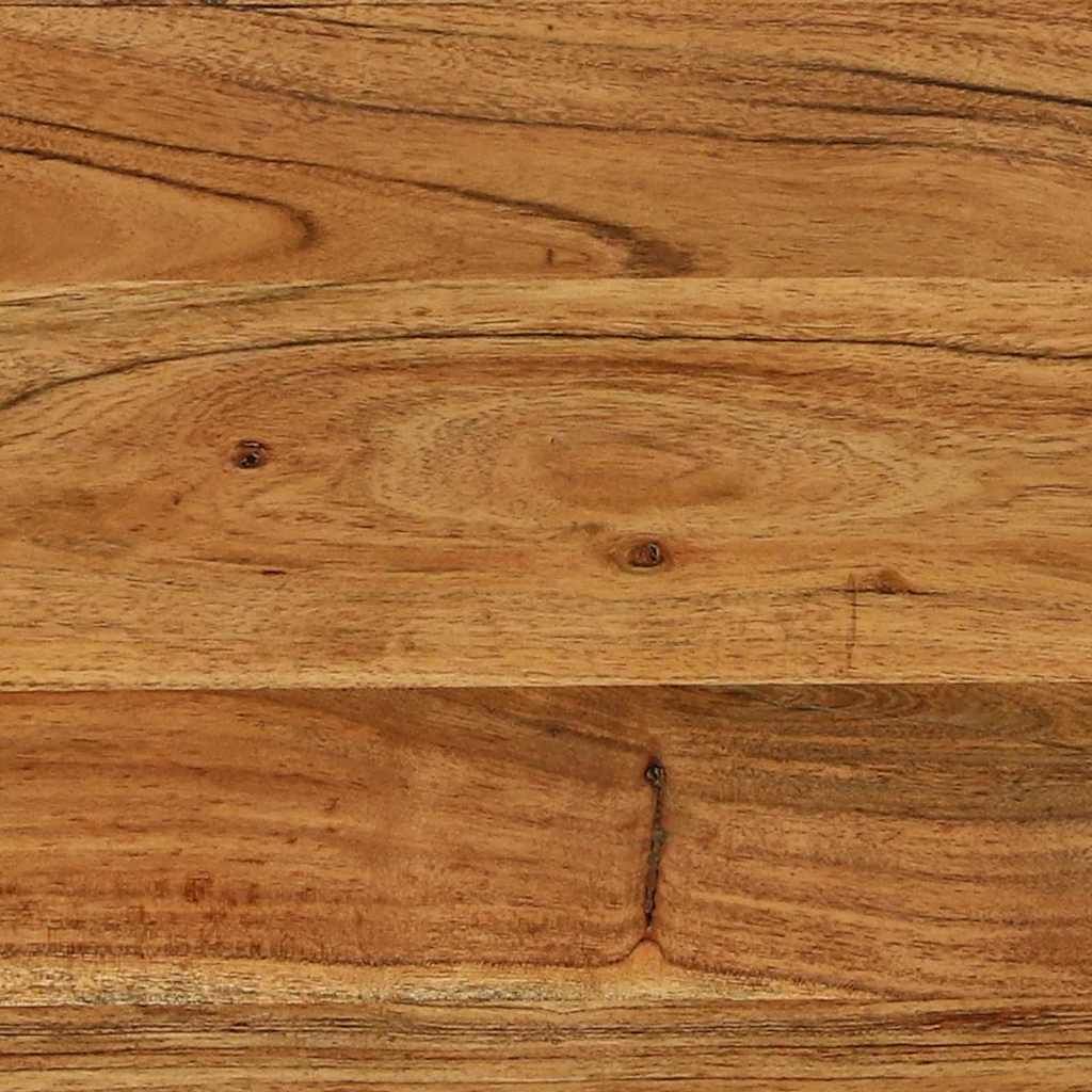 Konsolentisch Braun 120 x 33 x 75 cm Massivholz Akazie