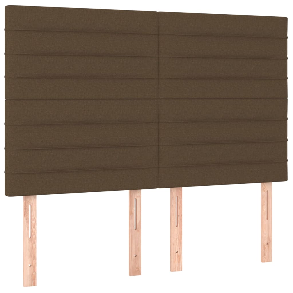 Kopfteil Hellgrau 80x5x118/128 cm Stoff